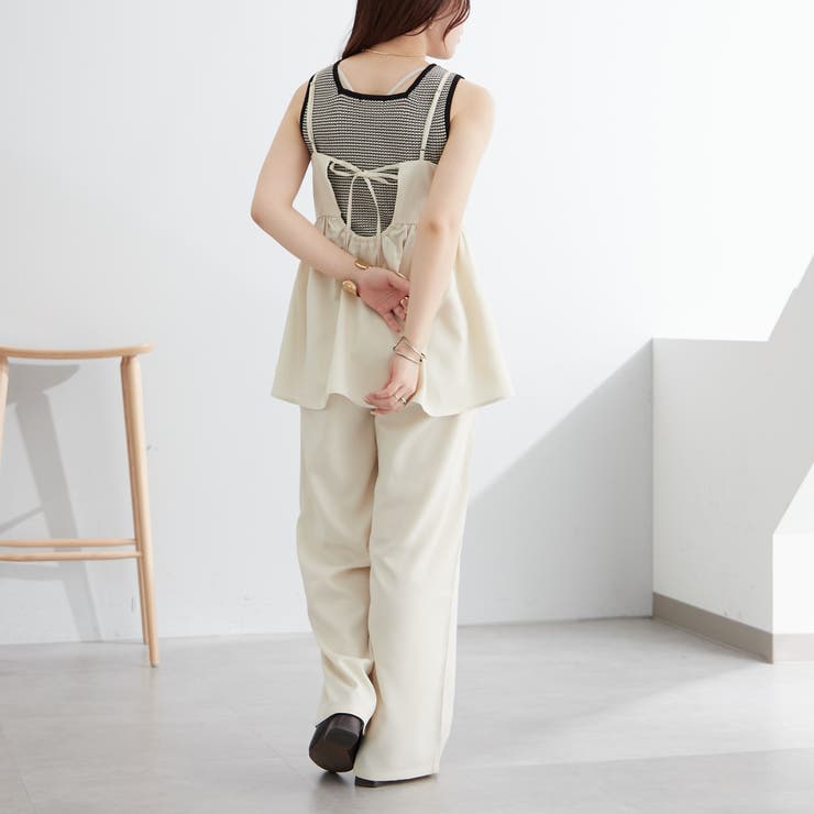 【SET UP対応アイテム】バックリボンキャミビスチェ | NICE CLAUP / OLIVE des OLIVE　OUTLET | 詳細画像68 