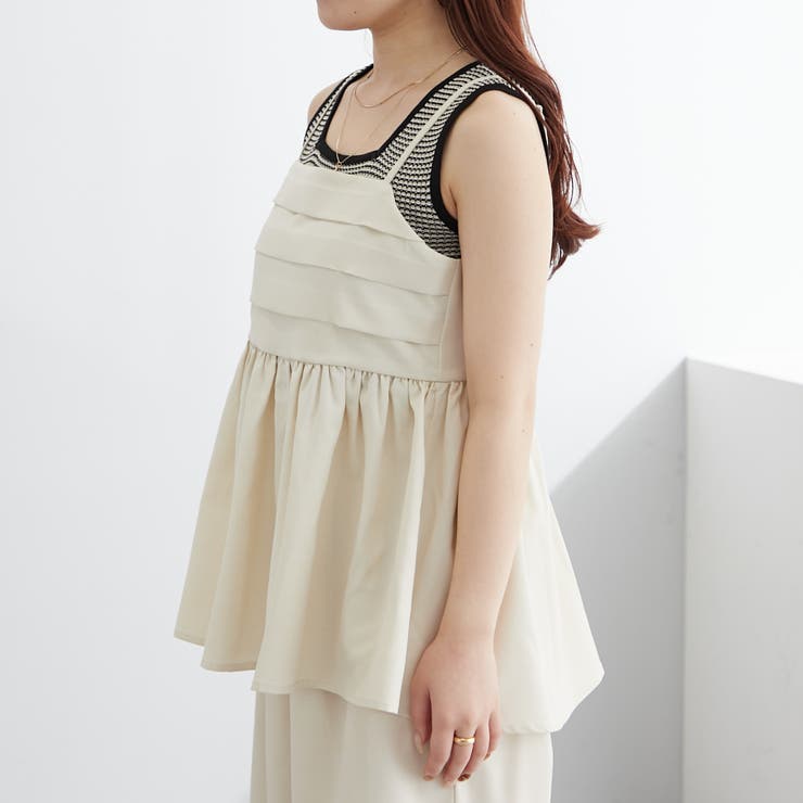 【SET UP対応アイテム】バックリボンキャミビスチェ | NICE CLAUP / OLIVE des OLIVE　OUTLET | 詳細画像71 