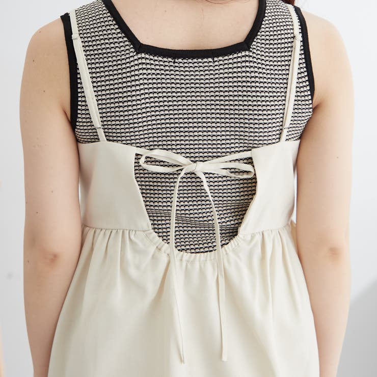 【SET UP対応アイテム】バックリボンキャミビスチェ | NICE CLAUP / OLIVE des OLIVE　OUTLET | 詳細画像73 