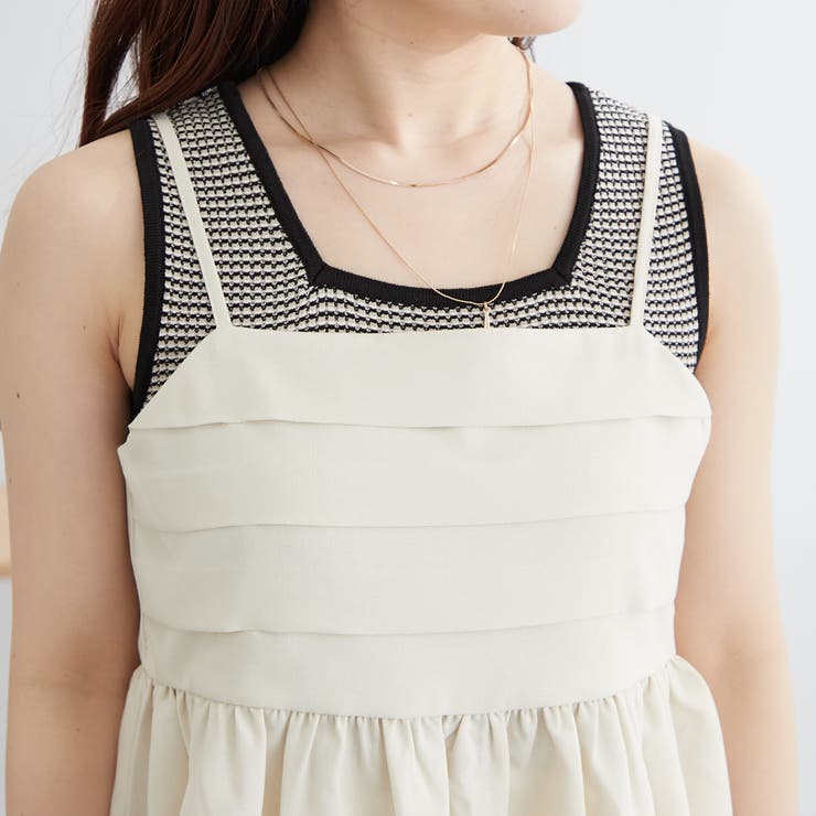 【SET UP対応アイテム】バックリボンキャミビスチェ | NICE CLAUP / OLIVE des OLIVE　OUTLET | 詳細画像74 