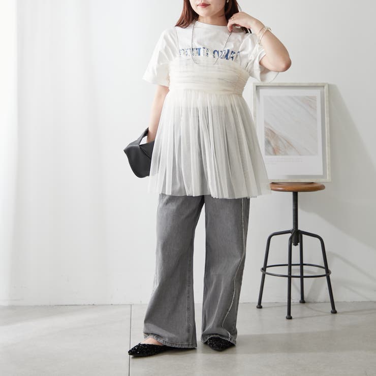 ラメチュールチュニック | NICE CLAUP / OLIVE des OLIVE　OUTLET | 詳細画像14 