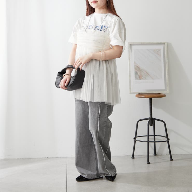 ラメチュールチュニック | NICE CLAUP / OLIVE des OLIVE　OUTLET | 詳細画像15 