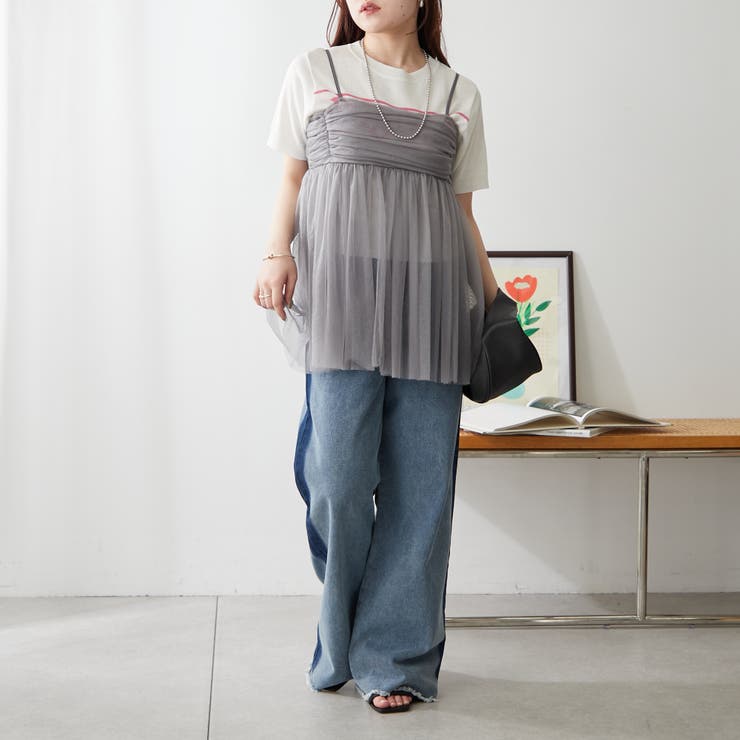 ラメチュールチュニック | NICE CLAUP / OLIVE des OLIVE　OUTLET | 詳細画像5 