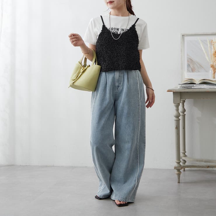 ニットビスチェ[品番：NCLW0013524]｜NICE CLAUP / OLIVE des