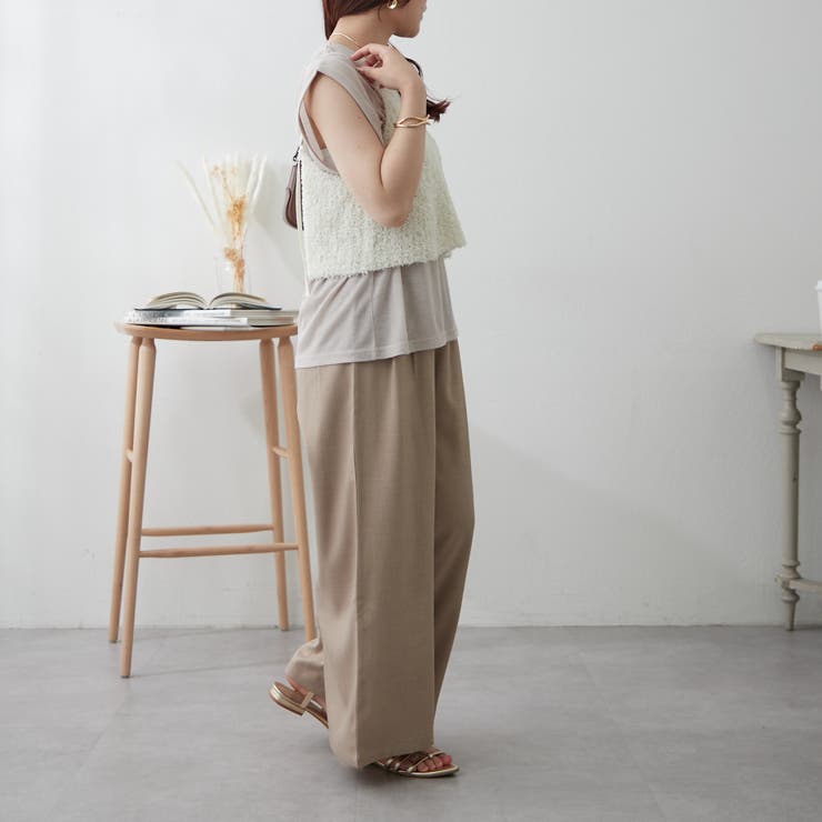 ニットビスチェ[品番：NCLW0013524]｜NICE CLAUP / OLIVE des