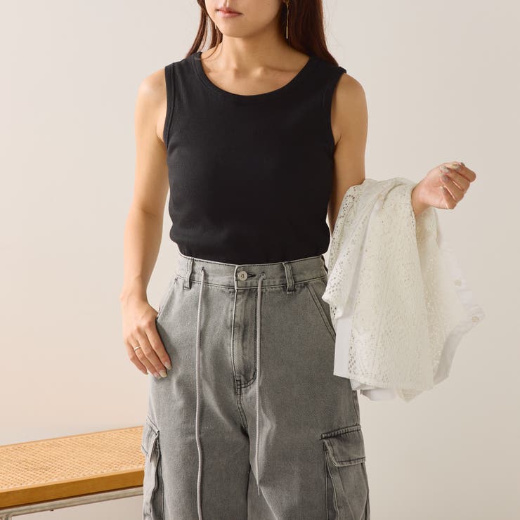 バックオープンノースリーブ | NICE CLAUP / OLIVE des OLIVE　OUTLET | 詳細画像13 
