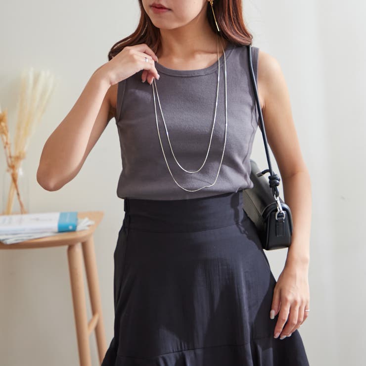 バックオープンノースリーブ | NICE CLAUP / OLIVE des OLIVE　OUTLET | 詳細画像17 