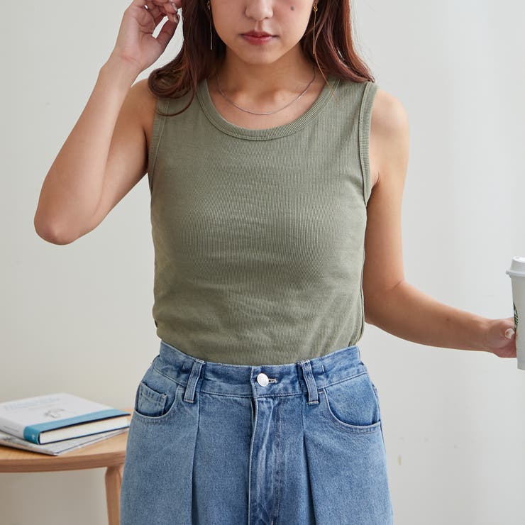 バックオープンノースリーブ | NICE CLAUP / OLIVE des OLIVE　OUTLET | 詳細画像33 