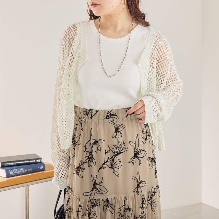 バックオープンノースリーブ | NICE CLAUP / OLIVE des OLIVE　OUTLET | 詳細画像7 