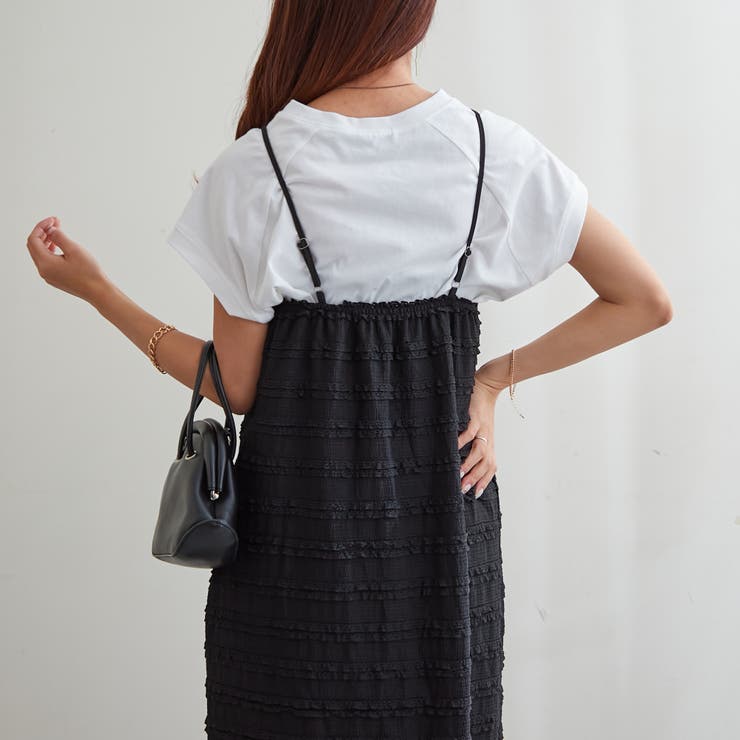 【コットン100％、サスティナブル】8色展開オーガニックコットンフレンチTシャツ | NICE CLAUP / OLIVE des OLIVE　OUTLET | 詳細画像8 