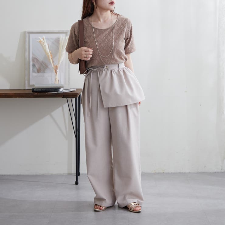 【EC】チュールふくれジャガードプルオーバー | NICE CLAUP / OLIVE des OLIVE OUTLET | 詳細画像7