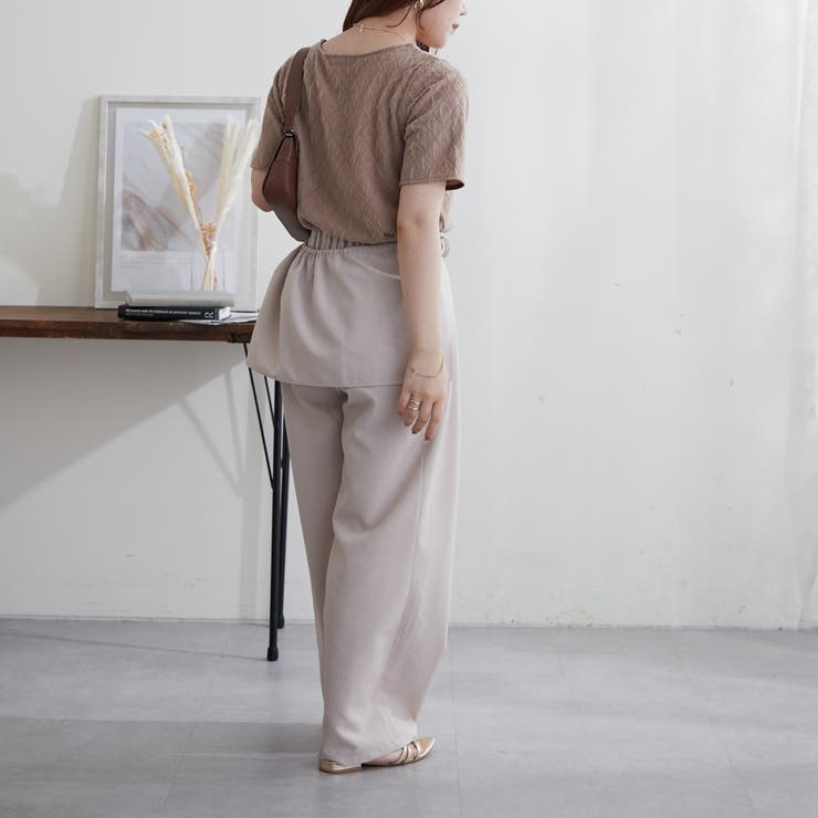 【EC】チュールふくれジャガードプルオーバー | NICE CLAUP / OLIVE des OLIVE OUTLET | 詳細画像9