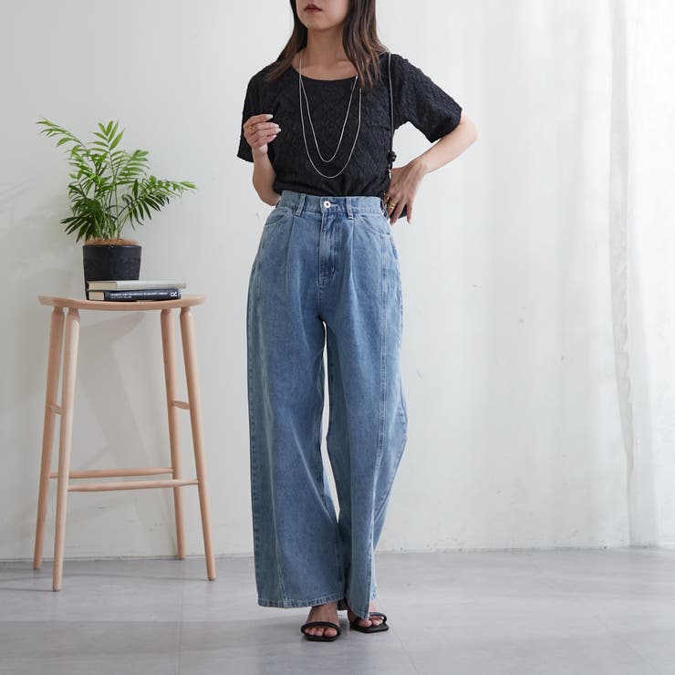 【EC】チュールふくれジャガードプルオーバー | NICE CLAUP / OLIVE des OLIVE OUTLET | 詳細画像30