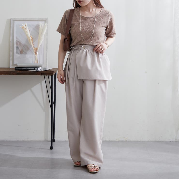 【EC】チュールふくれジャガードプルオーバー | NICE CLAUP / OLIVE des OLIVE OUTLET | 詳細画像5