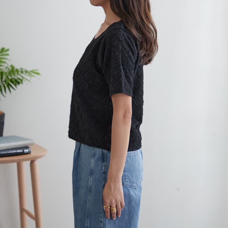 【EC】チュールふくれジャガードプルオーバー | NICE CLAUP / OLIVE des OLIVE OUTLET | 詳細画像34