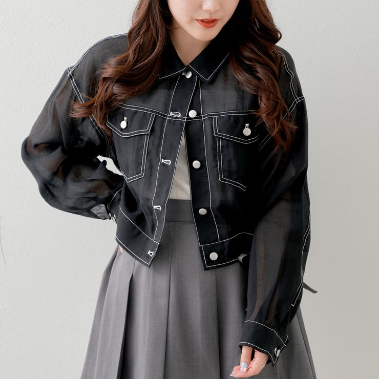シアーショートGジャン[品番：OLOW0012742]｜RMAF NICE CLAUP / OLIVE 
