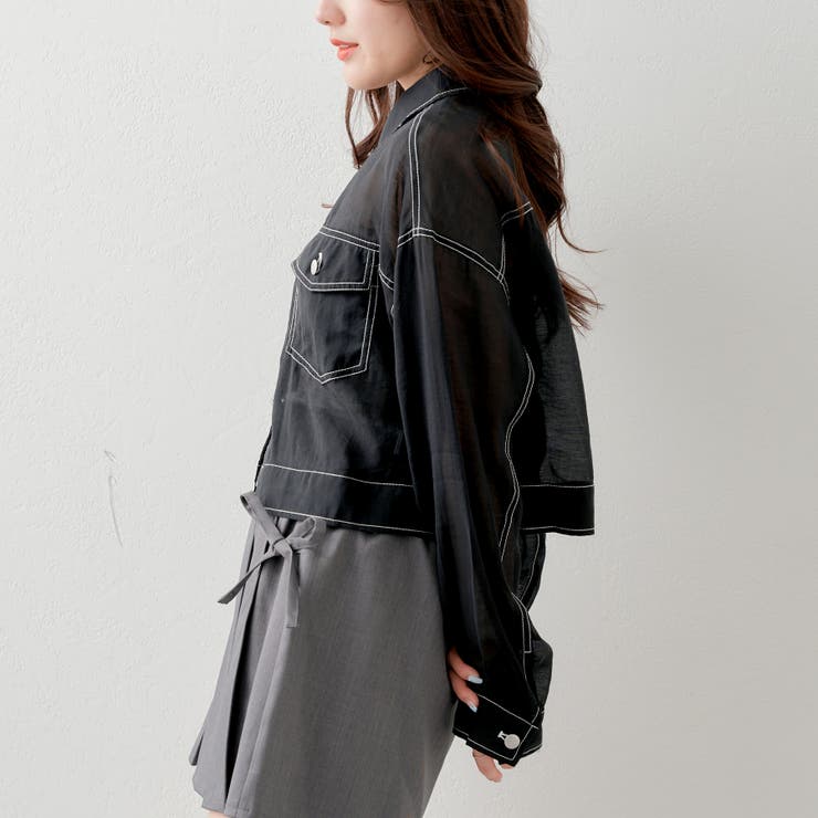 シアーショートGジャン[品番：OLOW0012742]｜RMAF NICE CLAUP / OLIVE 