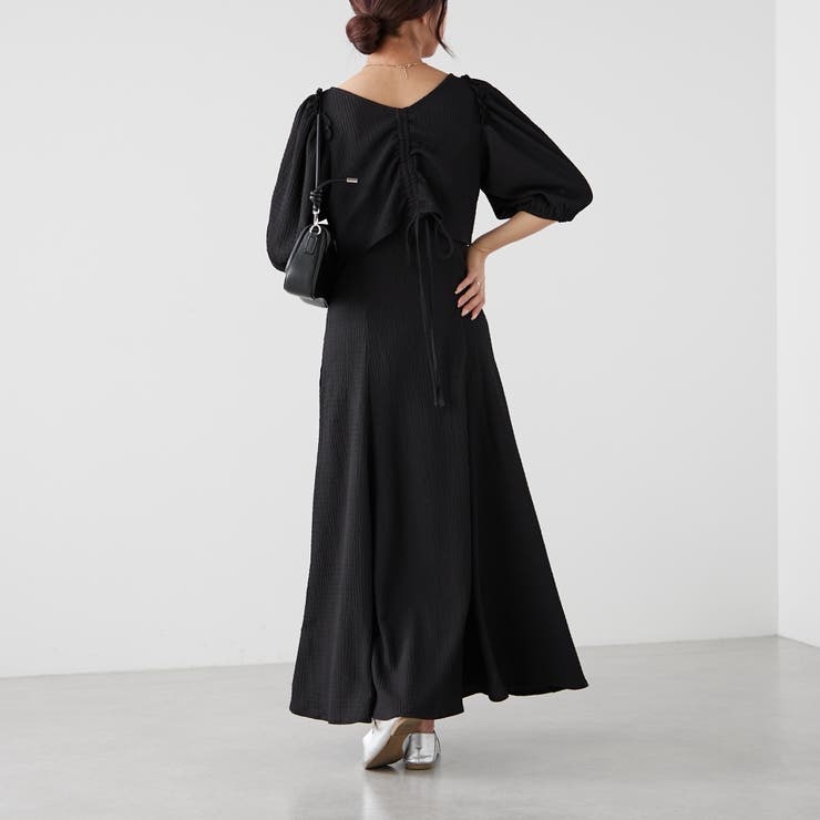 前後2WAY 5分袖トップス+キャミワンピース[品番：OLOW0012300]｜RMAF