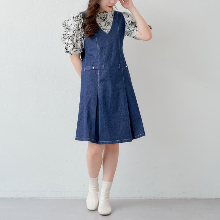u　MAISON RAVIEW ショートデニムジャケット 試着のみ u MAISON RAVIEW ショートデニムジャケット 試着のみ MAISON