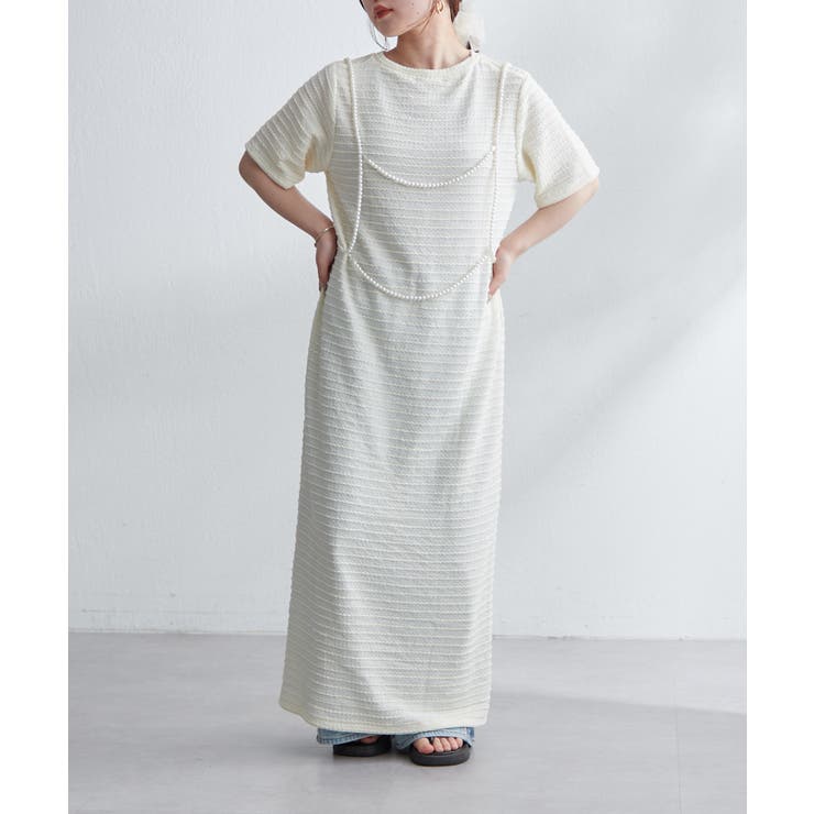 【ayuri serect】アームホールスリットワンピース | NICE CLAUP / OLIVE des OLIVE　OUTLET | 詳細画像13 