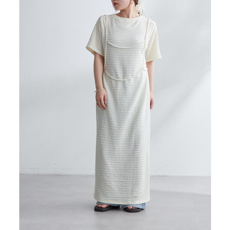 【ayuri serect】アームホールスリットワンピース | NICE CLAUP / OLIVE des OLIVE　OUTLET | 詳細画像14 