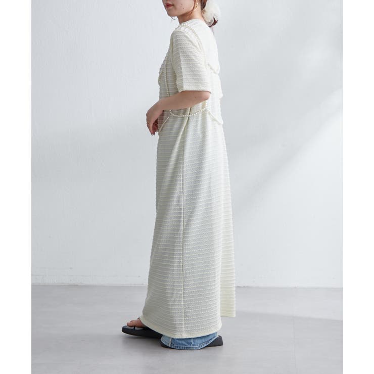 【ayuri serect】アームホールスリットワンピース | NICE CLAUP / OLIVE des OLIVE　OUTLET | 詳細画像16 