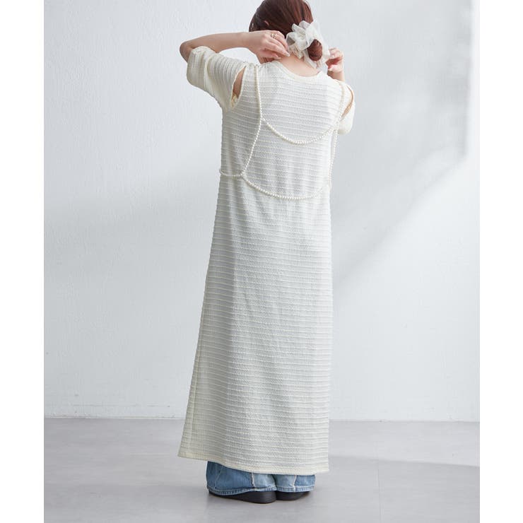【ayuri serect】アームホールスリットワンピース | NICE CLAUP / OLIVE des OLIVE　OUTLET | 詳細画像18 