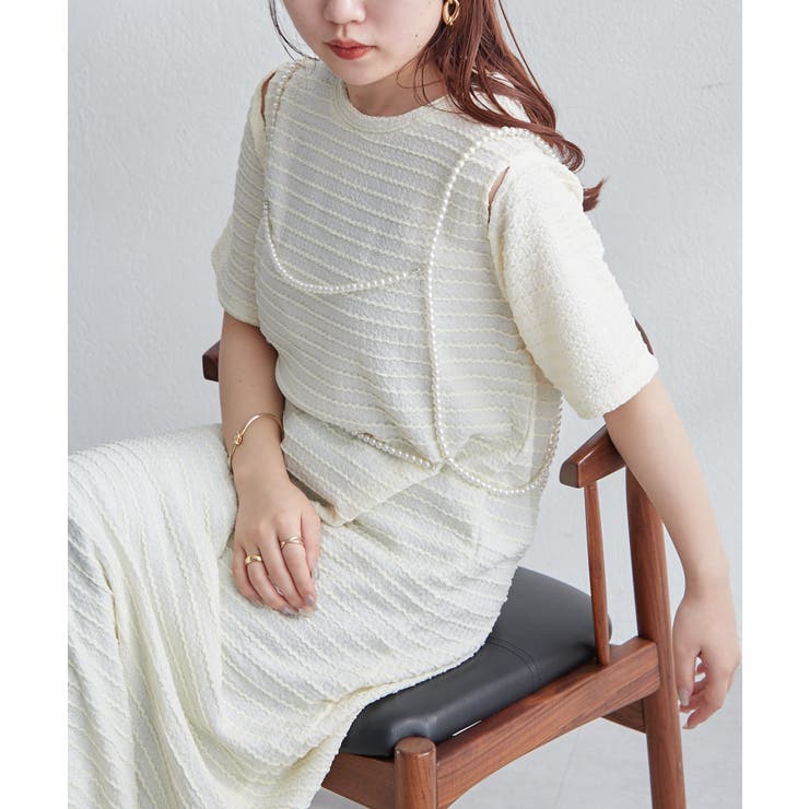 【ayuri serect】アームホールスリットワンピース | NICE CLAUP / OLIVE des OLIVE　OUTLET | 詳細画像22 