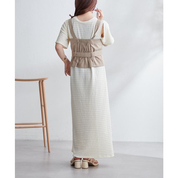 【ayuri serect】アームホールスリットワンピース | NICE CLAUP / OLIVE des OLIVE　OUTLET | 詳細画像26 