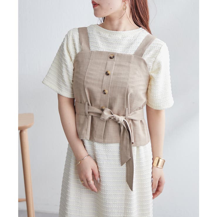 【ayuri serect】アームホールスリットワンピース | NICE CLAUP / OLIVE des OLIVE　OUTLET | 詳細画像29 