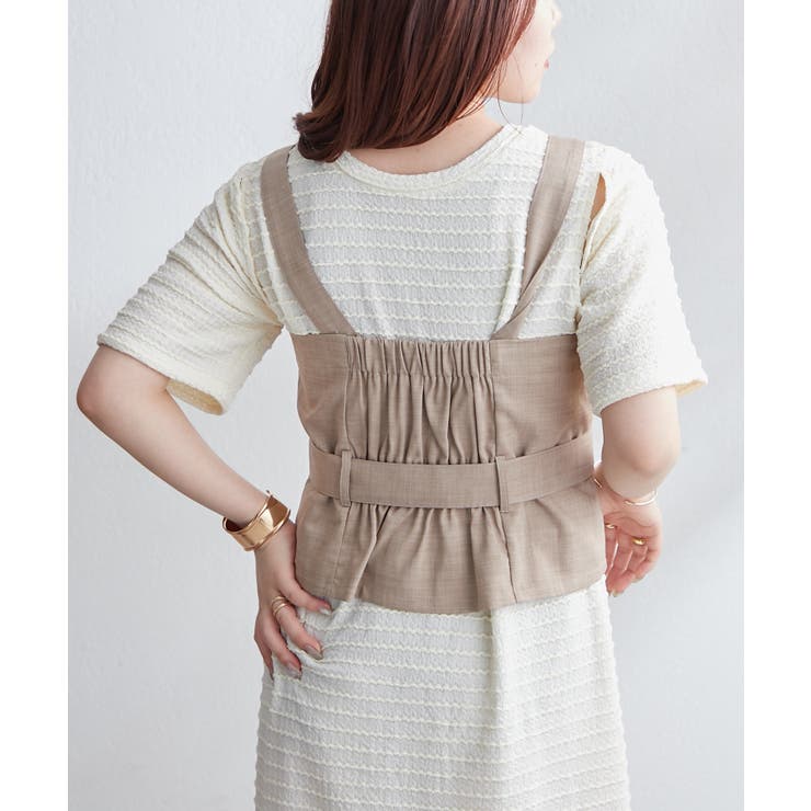 【ayuri serect】アームホールスリットワンピース | NICE CLAUP / OLIVE des OLIVE　OUTLET | 詳細画像30 