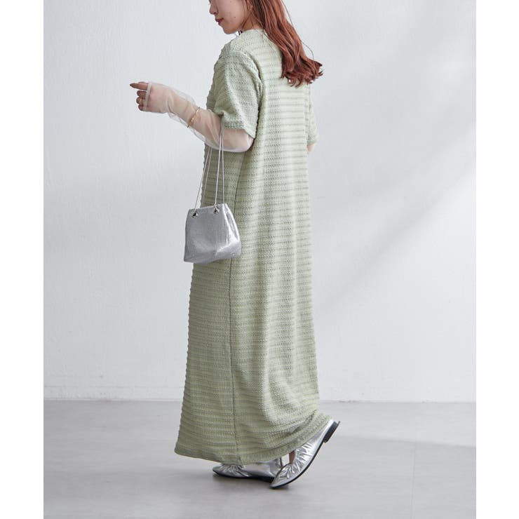 【ayuri serect】アームホールスリットワンピース | NICE CLAUP / OLIVE des OLIVE　OUTLET | 詳細画像38 