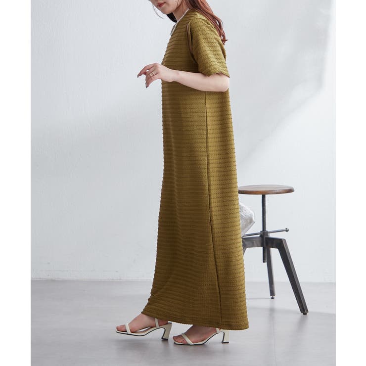 【ayuri serect】アームホールスリットワンピース | NICE CLAUP / OLIVE des OLIVE　OUTLET | 詳細画像54 
