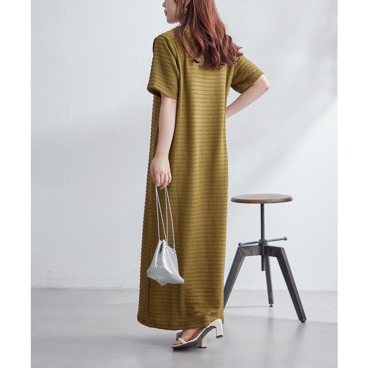【ayuri serect】アームホールスリットワンピース | NICE CLAUP / OLIVE des OLIVE　OUTLET | 詳細画像55 