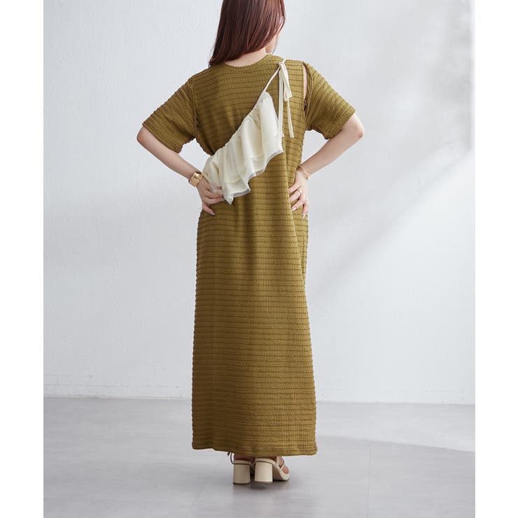 【ayuri serect】アームホールスリットワンピース | NICE CLAUP / OLIVE des OLIVE　OUTLET | 詳細画像65 