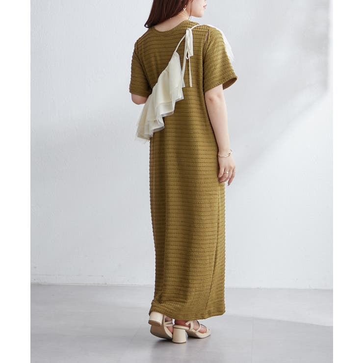 【ayuri serect】アームホールスリットワンピース | NICE CLAUP / OLIVE des OLIVE　OUTLET | 詳細画像66 