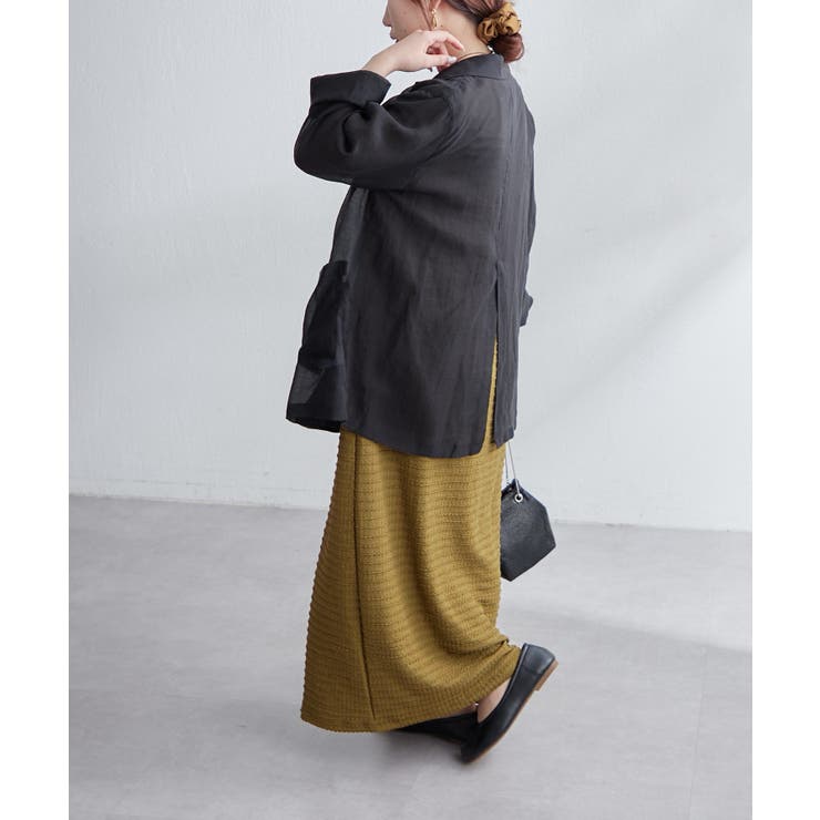 【ayuri serect】アームホールスリットワンピース | NICE CLAUP / OLIVE des OLIVE　OUTLET | 詳細画像73 