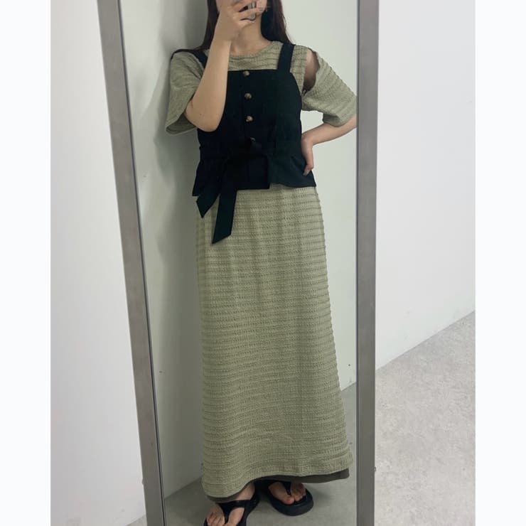 【ayuri serect】アームホールスリットワンピース | NICE CLAUP / OLIVE des OLIVE　OUTLET | 詳細画像87 