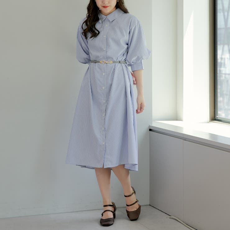 レースアップワンピース[品番：OLOW0013354]｜RMAF NICE CLAUP / OLIVE