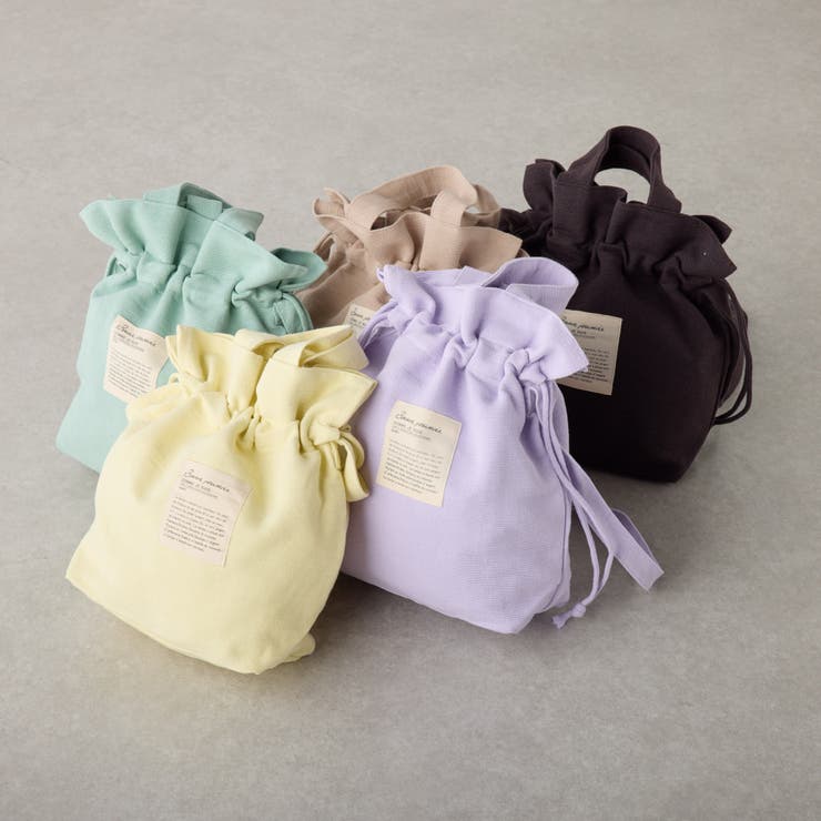 2WAY巾着バッグ[品番：OLOW0013049]｜RMAF NICE CLAUP / OLIVE