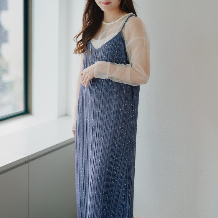 nao】プリーツキャミワンピース[品番：OLOW0012285]｜RMAF NICE CLAUP