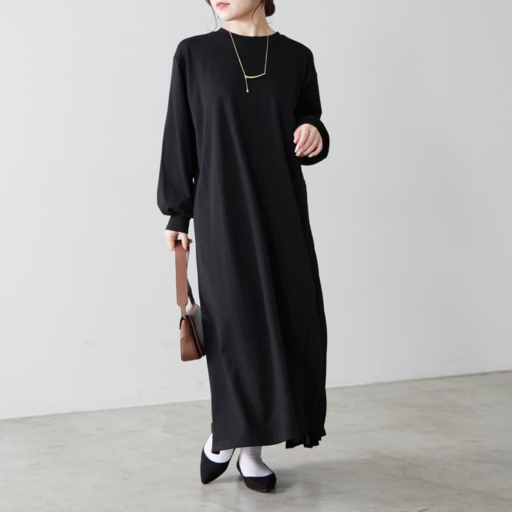 脇プリーツワンピース[品番：NCLW0012441]｜NICE CLAUP / OLIVE des