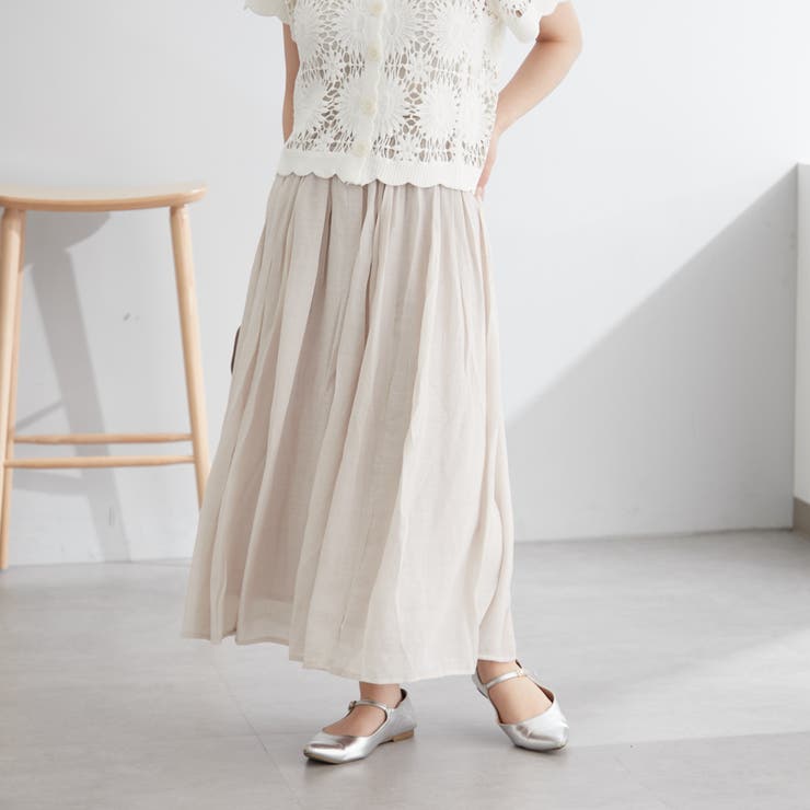 【nao】スラブスカート | NICE CLAUP / OLIVE des OLIVE　OUTLET | 詳細画像5 