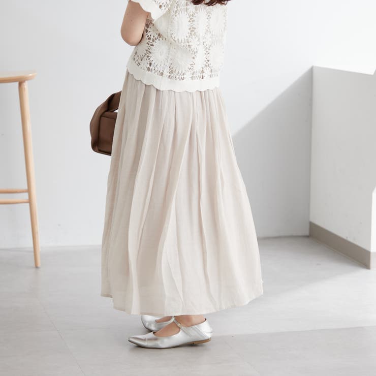 【nao】スラブスカート | NICE CLAUP / OLIVE des OLIVE　OUTLET | 詳細画像8 