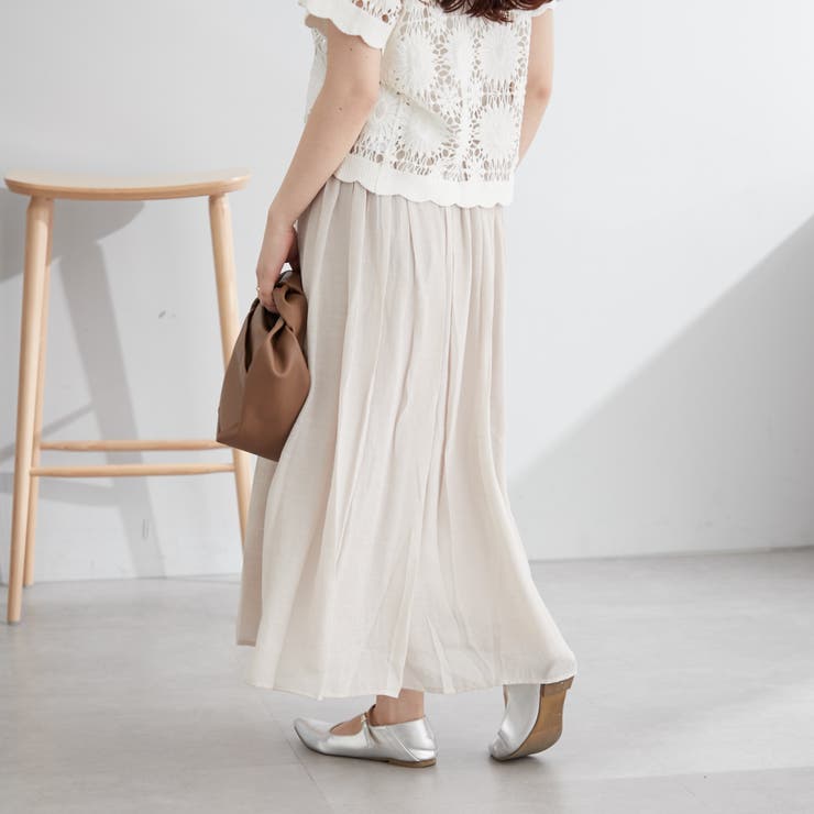 【nao】スラブスカート | NICE CLAUP / OLIVE des OLIVE　OUTLET | 詳細画像9 