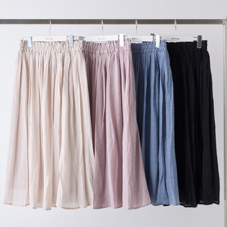 【nao】スラブスカート | NICE CLAUP / OLIVE des OLIVE　OUTLET | 詳細画像2 