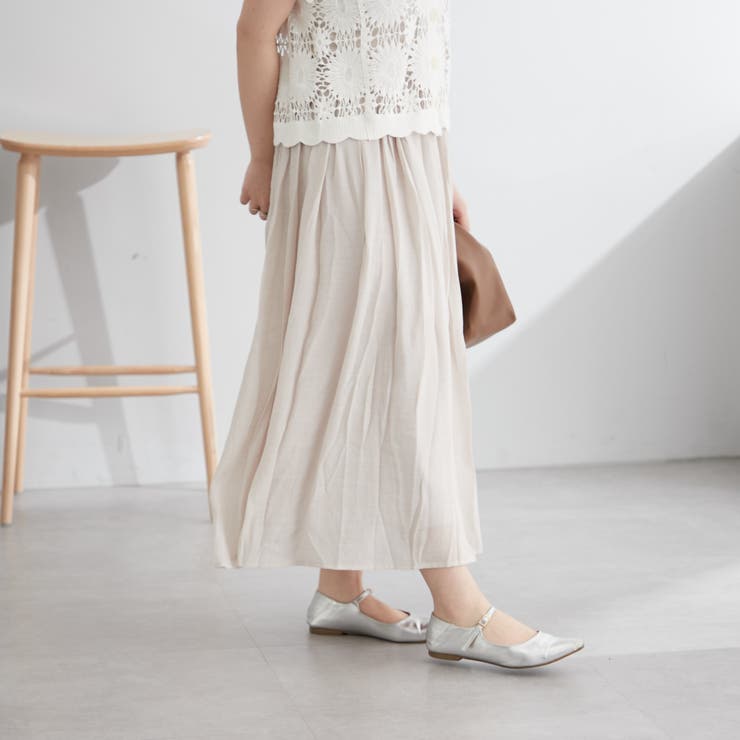 【nao】スラブスカート | NICE CLAUP / OLIVE des OLIVE　OUTLET | 詳細画像13 