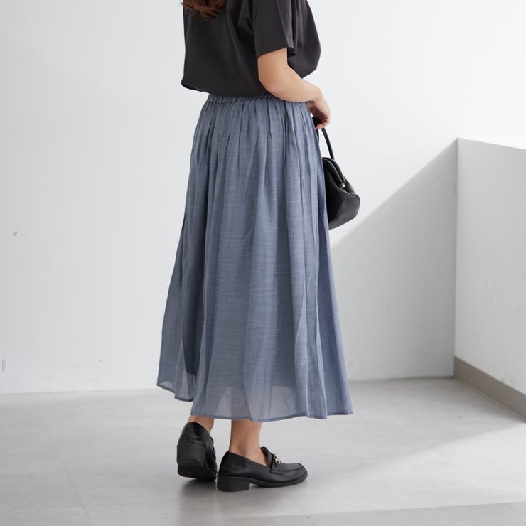 【nao】スラブスカート | NICE CLAUP / OLIVE des OLIVE　OUTLET | 詳細画像32 