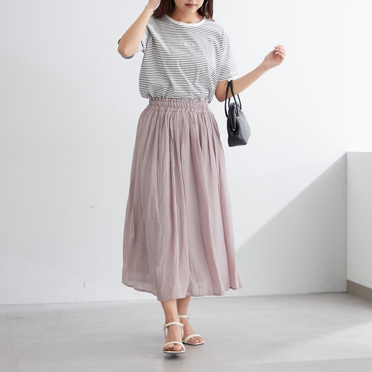 【nao】スラブスカート | NICE CLAUP / OLIVE des OLIVE　OUTLET | 詳細画像60 