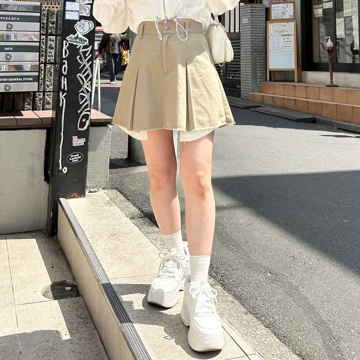 MARCHES】BOXプリーツミニスカート[品番：OLOW0012777]｜RMAF NICE